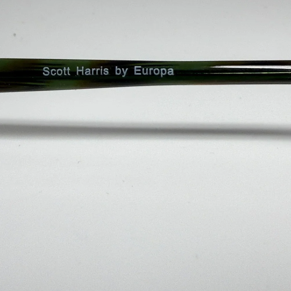 Scott Harris 272 C2 Eyeglasses Green‎ Tortoise Rectangular Frames 51-16-140